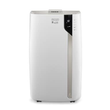 De'Longhi Pinguino PAC EX93 Mobiele airconditioner met afvoerslang, 60 dB (A), Whisper Technology - zeer stil, airconditioning voor ruimtes tot 85 m3, 3 ventilatorsnelheden, ontvochtigingsfunctie, wit