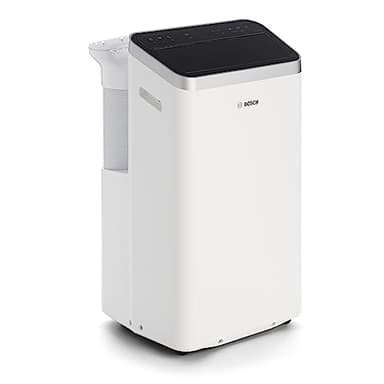 Bosch Cool 4000 Mobiele airconditioner - 3-in-1 airconditioner, luchtontvochtiger, ventilator - 2,6 kW voor ruimtes tot 35 m² - Met Auto-modus, Silent-modus en Sleep-modus