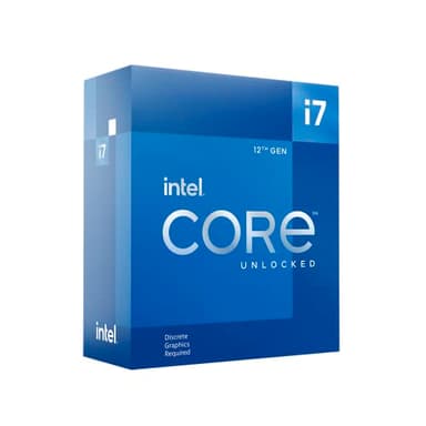 CPU Intel Core i7-12700KF / LGA1700 / Box 12 Cores / 20 Threads / 25M Cache / without GPU