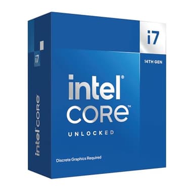 CPU Intel Core i7-14700KF / LGA1700 / Box 20 Cores / 28 Threads / 33M Cache / without GPU
