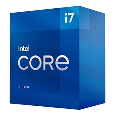Intel Core i7-11700 Desktopprocessor 8 Cores tot 4,9 GHz LGA1200 (Intel 500-serie & Select 400-serie chipset) 65W