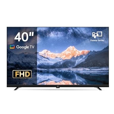 FPD 40 Inch (102 cm) Smart TV, Full HD Google TV with Google Cast, HDR 10, Dolby Audio, Vocie Remote, HDMI, 1080p Flat Screen Televison (CG40)
