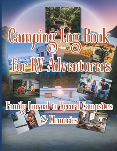 Camping Log Book for RV Adventurers: Family Journal to Record Campsites & Memories