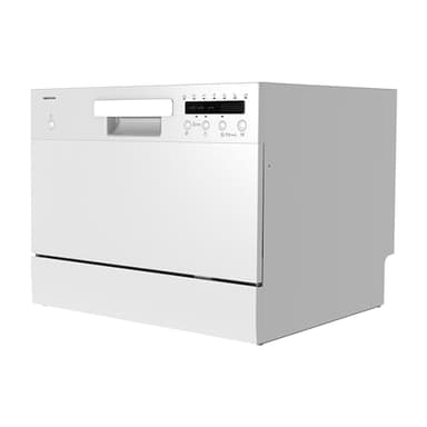 MEDION tafelvaatwasser DWT60 (capaciteit voor 6 couverts, 7 reinigingsprogramma's, ECO-programma, LED-display, 47 dB, MD37496)