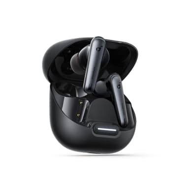 soundcore van Anker Liberty 4 NC draadloze oordopjes bluetooth met 98,5% ruisonderdrukking, adaptieve ruisonderdrukking voor oren en omgeving, Hi-Res-geluid, 50u-accu, draadloos opladen, Bluetooth 5.3
