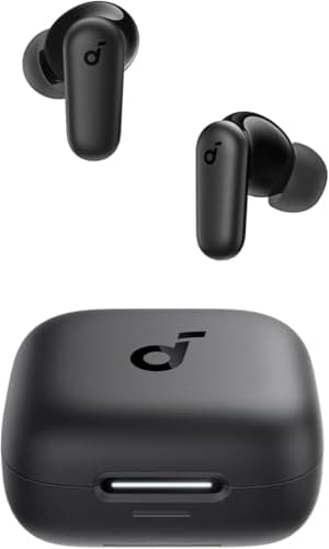 soundcore P30i by Anker Noise Cancelling Earbuds, slimme noise cancelling, krachtige bas, 45 uur speeltijd, 2-in-1 houder, IP54, draadloze oordopjes, Bluetooth 5.4, app-bediening