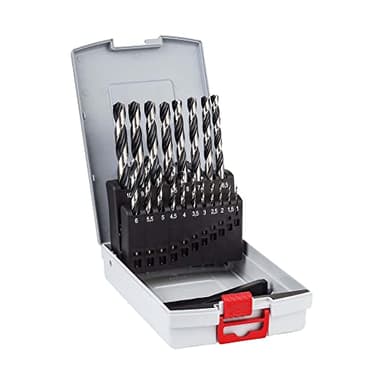 Bosch Professional 19-delige HSS PointTeQ Spiraalborenset (voor metaal, ProBox, accessoire boor-/schroefmachine)