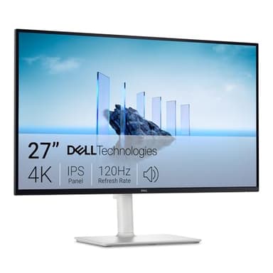 Dell 27 Plus Monitor - S2725QS, 4K UHD (3840x2160), 120Hz, IPS, 4ms
